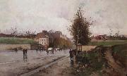 Eugene Galien-Laloue La Porte de Chatillon oil